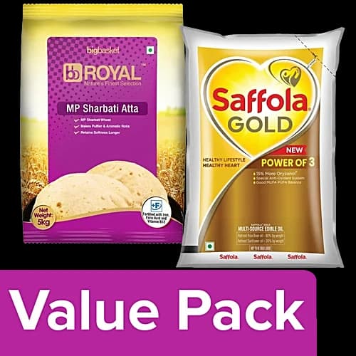 Saffola Whole Wheat Flour – 5kg